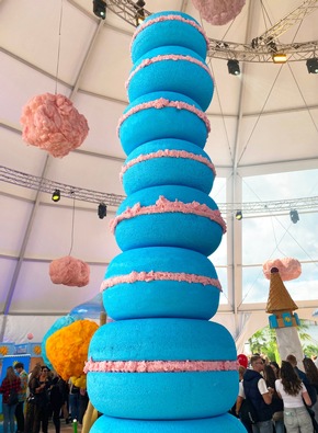 GLÜCKSGEFÜHLE Festival 2025 mit RID-Weltrekord zum Anbeißen – grösster Candy Beach der Welt