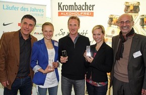 Krombacher Brauerei GmbH & Co.: "Läufer des Jahres" in Krombach gekürt - Anna Hahner und Jan Fitschen sind die Läufer des Jahres 2012 (BILD)