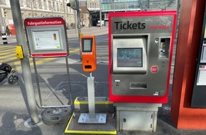 BLS AG: BLS-Medienmitteilung: BLS testet neue, bargeldlose Billettautomaten