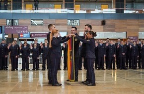 Bundespolizeidirektion Berlin: BPOLD-B: Vereidigung von Dienstanfängerinnen und Dienstanfängern der Bundespolizeidirektion Berlin