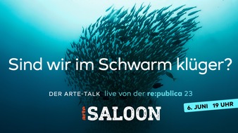 ARTE G.E.I.E.: YouTube-Livetalk "ARTE Saloon" von der re:publica am 06.06.2023