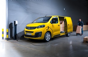 Opel Automobile GmbH: Neuer Opel Vivaro-e: Mit dem "e" für emissionsfreie Lieferungen