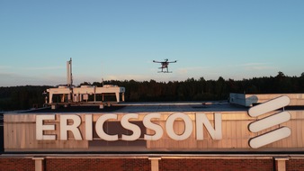 Ericsson GmbH: Ericsson nutzt Rohde & Schwarz-Messtechnik für neuartige, drohnenbasierte Messung von 5G Abdeckung und Performance (FOTO)