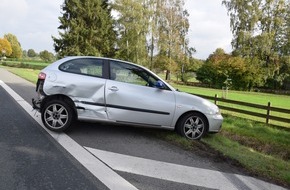 Kreispolizeibehörde Herford: POL-HF: Unfall bei Wendemannöver- Verletzte ins Krankenhaus