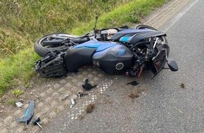 Polizeiinspektion Goslar: POL-GS: Polizeistation Braunlage: Verkehrsunfall mit Krad