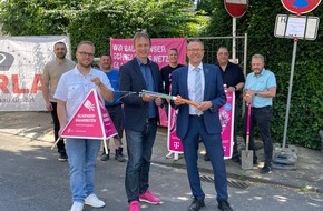 Deutsche Telekom AG: Telekom startet Glasfaserausbau in Wuppertal-Elberfeld