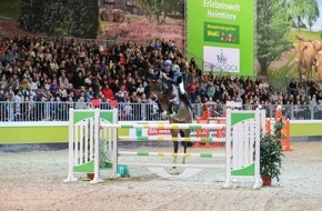 Messe Berlin GmbH: HIPPOLOGICA setzt Reitsport auf der Grünen Woche in Szene