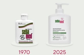 Sebapharma GmbH & Co. KG: Pressemitteilung: 55 Jahre sebamed Seifenfreie Waschemulsion