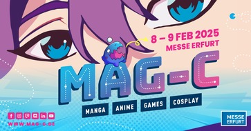 Messe Erfurt: Gaming, Anime und VTubing zur MAG-C 2025 in Erfurt