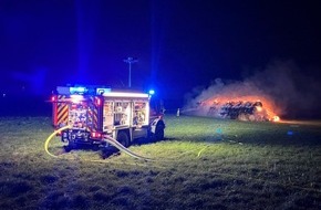 Polizei Mettmann: POL-ME: Heuballen auf Reiterhof abgebrannt: Polizei bittet um Hinweise - 2511013