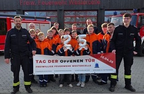 Freiwillige Feuerwehr Celle: FW Celle: Tag der offenen T&uuml;r bei der Ortsfeuerwehr Westercelle am 25. April - Ein Fest f&uuml;r die ganze Familie