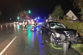 Feuerwehr Detmold: FW-DT: Verkehrsunfall mit 3 verletzten Personen
