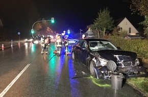 Feuerwehr Detmold: FW-DT: Verkehrsunfall mit 3 verletzten Personen