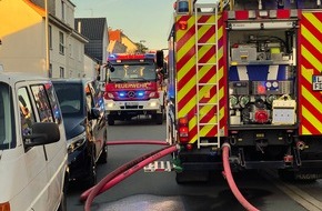 Feuerwehr Detmold: FW-DT: Dachstuhlbrand