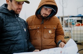 Carhartt EMEA/PAC: Der Carhartt Zwiebellook-Ratgeber f&uuml;r die Baustelle