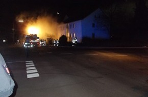 Polizeiinspektion Nienburg / Schaumburg: POL-NI: Brand in einem Mehrfamilienhaus