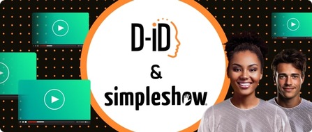 simpleshow GmbH: D-ID übernimmt simpleshow: Neue Plattform für KI-Videos und digitale Menschen