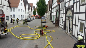 Freiwillige Feuerwehr Lügde: FW Lügde: Zimmerbrand