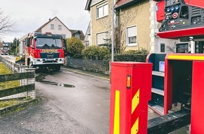 Feuerwehr Detmold: FW-DT: Küchenbrand in Zweiparteienhaus - Vier Personen ins Klinikum gebracht