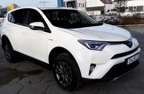 Polizeiinspektion Schwerin: POL-SN: Toyota RAV4 entwendet