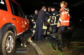 Feuerwehr Iserlohn: FW-MK: Personensuche