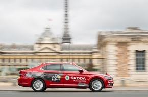 Skoda Auto Deutschland GmbH: SKODA ist zum 15. Mal offizieller Partner der Tour de France (FOTO)