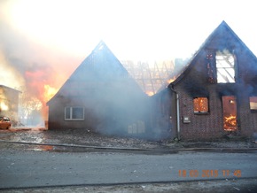 POL-STD: Wohnhaus in Mulsum ausgebrannt