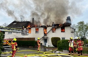 Feuerwehr Ratingen: FW Ratingen: Überörtliche Hilfe in Velbert