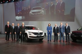 Skoda Auto Deutschland GmbH: Die SKODA KODIAQ Weltpremiere in Bildern (FOTO)