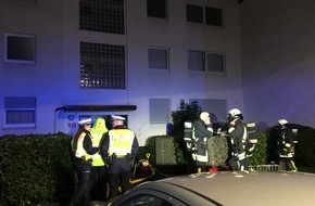 Feuerwehr Bergisch Gladbach: FW-GL: Wohnungsbrand mit Menschenrettung in Bergisch Gladbach - Lückerath