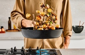 Tefal: Langlebiger und widerstandsf&auml;higer denn je: Neue Pfannenserie EXPLORE ON Keramik von Tefal