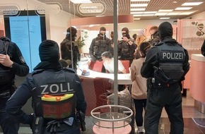 Bundespolizeidirektion Sankt Augustin: BPOL NRW: Gemeinsame Pressemitteilung der ZeOS NRW, der Bundespolizeidirektion Sankt Augustin, des Hauptzollamts D&uuml;sseldorf und des Landesamts zur Bek&auml;mpfung der Finanzkriminalit&auml;t
