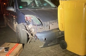 Polizei Aachen: POL-AC: Verfolgungsfahrt in Eschweiler - Fahrzeugf&uuml;hrer fl&uuml;chtet und verunfallt