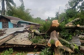 Aktion Deutschland Hilft e.V.: Schwere Schäden nach Supertaifunen auf den Philippinen / Bündnisorganisationen von "Aktion Deutschland Hilft" leisten Nothilfe vor Ort