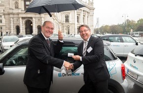 DriveNow GmbH & Co. KG: DriveNow in Wien gestartet (FOTO)