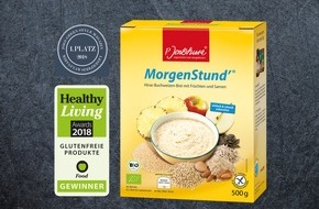 Jentschura International GmbH: Das beste Frühstück / FOGS Kulinarik-Preis und Healthy Living Award für MorgenStund'