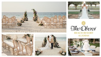 Schaffelhuber Communications: Pressemitteilung: The Oberoi Beach Resort, Al Zorah, Ajman (VAE) – die perfekte Hochzeits-Location