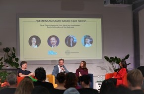 UseTheNews gGmbH: Stark gegen Fake News: Holistic Foundation und #UseTheNews starten Projekt gegen Desinformation / Erfolgreiche Auftaktveranstaltung mit Eckart von Hirschhausen