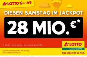 Sächsische Lotto-GmbH: Eine halbe Million Euro direkt aufs Konto: Dauerspieler gewinnt mit "6 Richtigen"