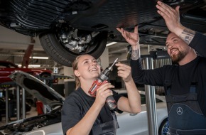 Mercedes-Benz AG - Niederlassung Frankfurt: Check-up für eine Zukunft bei Mercedes-Benz in Frankfurt/Offenbach