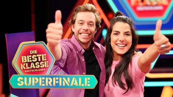 KiKA - Der Kinderkanal ARD/ZDF: "Die beste Klasse Deutschlands": Welche Schulklasse gewinnt das Superfinale der Frühjahrsstaffel 2025? / Fabian Baggeler, Maria Ziffy und LINA als Gäste in der Finalshow am 7. Juni 2025 im Ersten