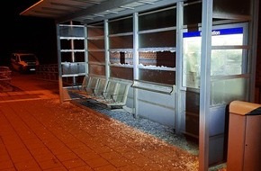 Bundespolizeiinspektion Bremen: BPOL-HB: Vandalismus im Bahnhof Bardowick