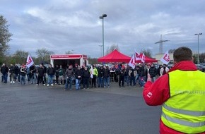 IGBCE Nordrhein: IGBCE ruft zum Warnstreik auf: Bei Gerresheimer in Essen standen alle Maschinen still