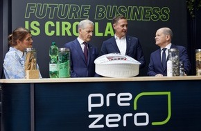 PreZero Stiftung & Co. KG: Bundeskanzler Olaf Scholz besucht PreZero auf der Hannover Messe 2024