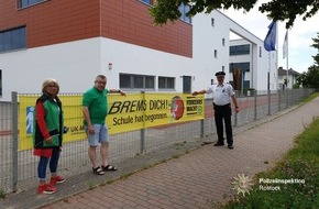 Polizeiinspektion Rostock: POL-HRO: Der Countdown bis zum Schulbeginn läuft - Autofahrer aufgepasst