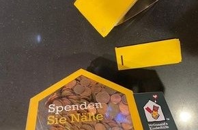 Bundespolizeidirektion Sankt Augustin: BPOL NRW: Spendenbox gestohlen - Bundespolizei stellt Täter dank Videoüberwachung