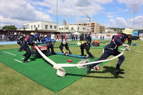 Vier Goldmedaillen und ein Platz auf dem Treppchen / Deutsche Teams bei Internationalen CTIF-Feuerwehrwettbewerben in Eisenstadt (&Ouml;sterreich) erfolgreich