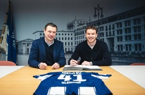 HERTHA BSC GmbH & Co. KGaA&nbsp;&nbsp;: Pascal Klemens verl&auml;ngert bis 2028