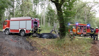 FW Lüchow-Dannenberg: Großübung in Lüchow-Dannenberg - Feuerwehren, DRK und THW üben gemeinsam mehrere Szenarien