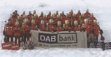 DAB BNP PARIBAS: Blick auf Olympia / Alpiner Skisport: DAB unterstützt modernes Nachwuchsprogramm